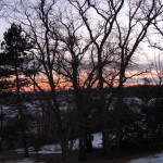 Realistic - Winter Sunset by Linda Donaldson