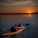 Realistic - Two Kayaks by Kathy Lauerer