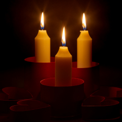Assignment - Hearts and Candles - Terry Butler