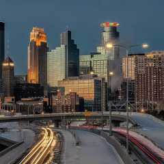 Honorable Mention Travel - Minneapolis Skyline - Mike Chrun