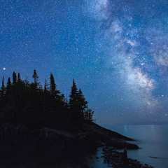 Honorable Mention Nature - North Shore Milky Way - Terry Butler