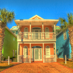 Honorable Mention Travel - Pastel Houses, FL - Mick Richards