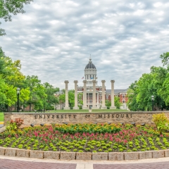 Entrance to University of Missouri