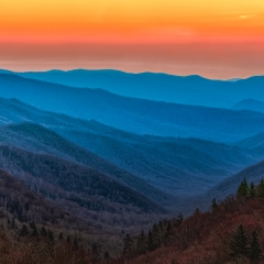 Honorable Mention Pictorial - Smoky Mountain Sunset - Marianne Diericks